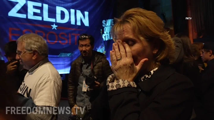 Zeldin Supporters React, Some Cry as Kathy Hochul ...