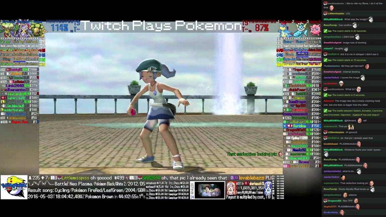 Twitch Plays Pokémon Battle Revolution - Match 