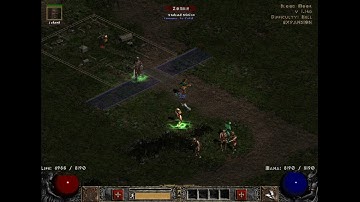 [Diablo II - LOD] Unused Skill "kick" 1.14D