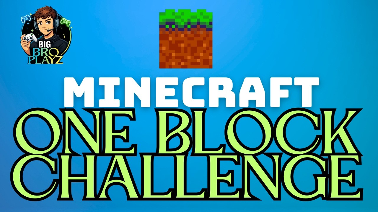 One Block Minecraft Challenge with Big SURPRISES! - YouTube