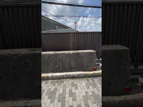 愛知時計電機前 旧堤防護岸 熱田空襲跡(1945)【熱田区堀川 白鳥橋】25.9