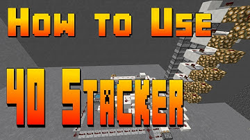 HOW TO USE!! 40 STACKER CANNON!!