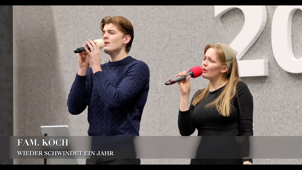 Wieder schwindet ein Jahr. Fam. Koch