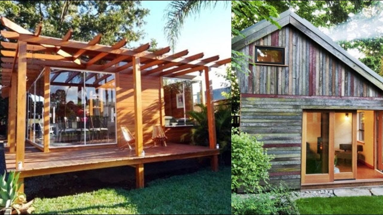 TOP 40 Modelos de Casas Rústicas Simples e Baratas - YouTube