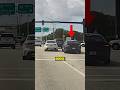 Stupid driver cuts off an undercover cop car