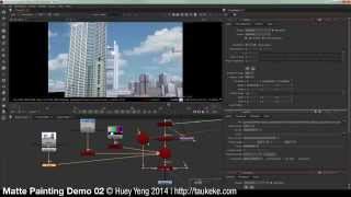 Matte Painting Demo 02 - Timelapse