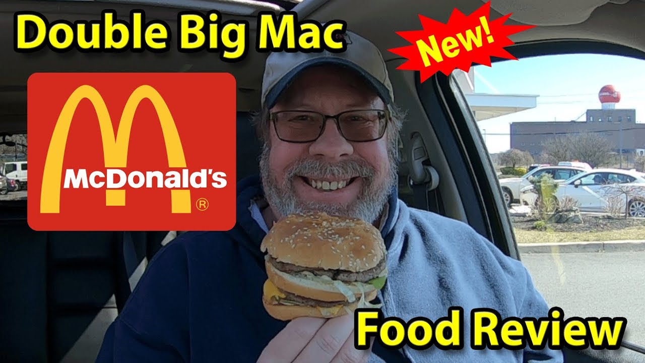McDonald's® | DOUBLE BIG MAC® | Taste Test & Review | JKMCraveTV