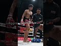 Aggressive until the KO 🦾🥊 #shorts #muaythai