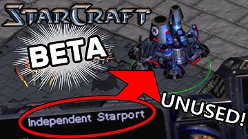 UNUSED Units & Buildings in StarCraft Battle.net Beta!