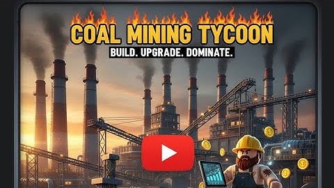 Coal mining level 1 level 20000000 in Roblox 