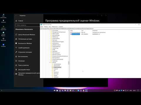 Включение Программы предварительной оценки windows 10 через реестр и редактор групповой политики.