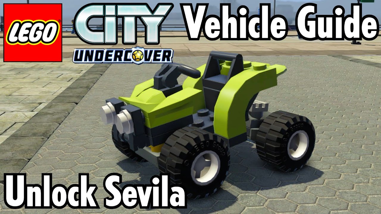 How to Unlock Sevila Lego City Undercover Vehicle Guide YouTube