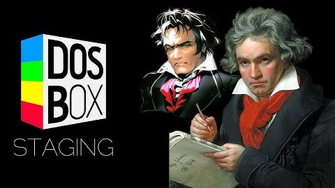 DOSBox Staging plays Beethoven