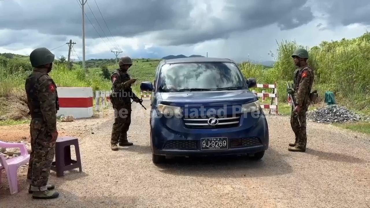 Ten days after it was recaptured by Myanmar's military government, Kyaukme stands silent