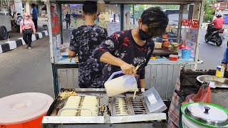 Traditional Kue Pukis Making of Indonesia | Indonesian Street Food | Famous Pukis of Indonesia
