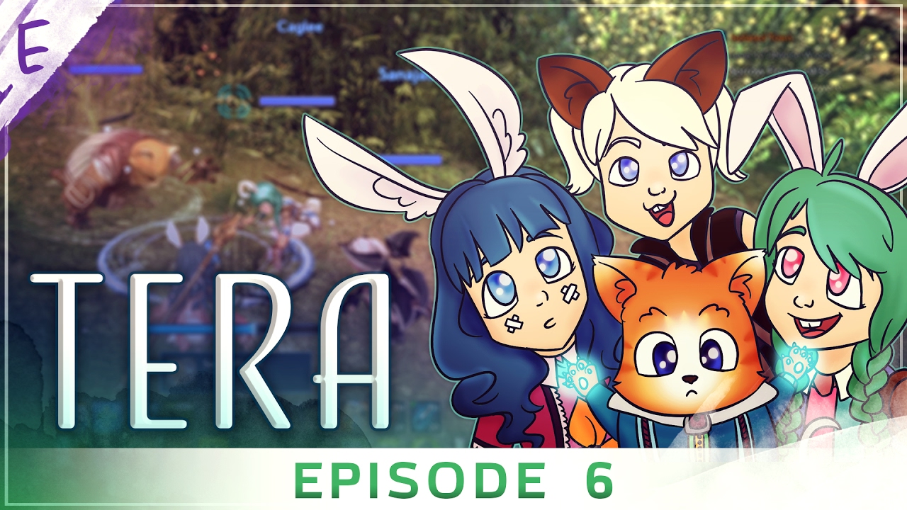 TERA EP6 // OBLIVION WOODS // MMORPG Party Gameplay