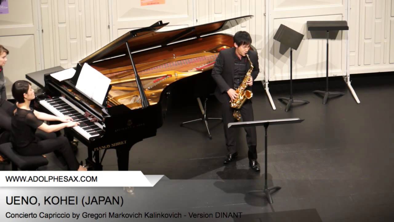 Dinant 2014 - UENO Kohei  (Concierto Capriccio by Gregori Markovich Kalinkovich - v. DINANT)