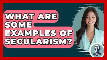 What Are Some Examples Of Secularism? - Philosophy Beyond