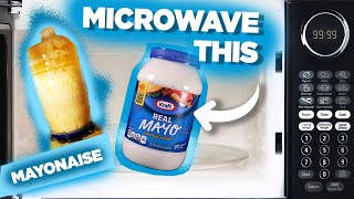 Microwaving MAYONNAISE