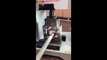 Semi-automatic mute Hexagon shape terminal crimping machine