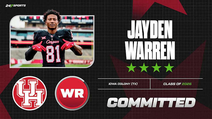 LIVE: 4-star WR Jayden Warren Announces College Commitment | No. 21 Overall WR