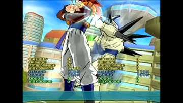 DBZ Budokai 3 Testing SSJ4 Gogeta