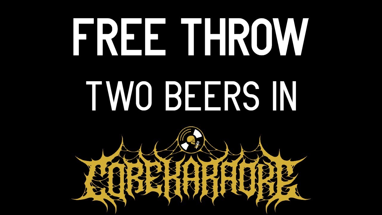 Free Throw Two Beers In [Karaoke Instrumental] YouTube