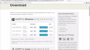 Server  and Web Development Environment : Downloading and Installing XAMPP  Local Server | Chapter 1