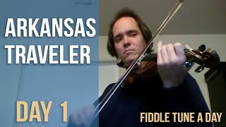 Arkansas Traveler - Fiddle Tune a Day - Day 1 chords