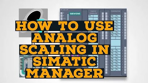 How to use Analog Scaling in SIEMENS Simatic manager #siemens #plctrainning #freecourse #siemensplc