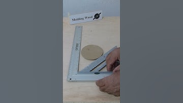 How to find the center of a circular workpiece