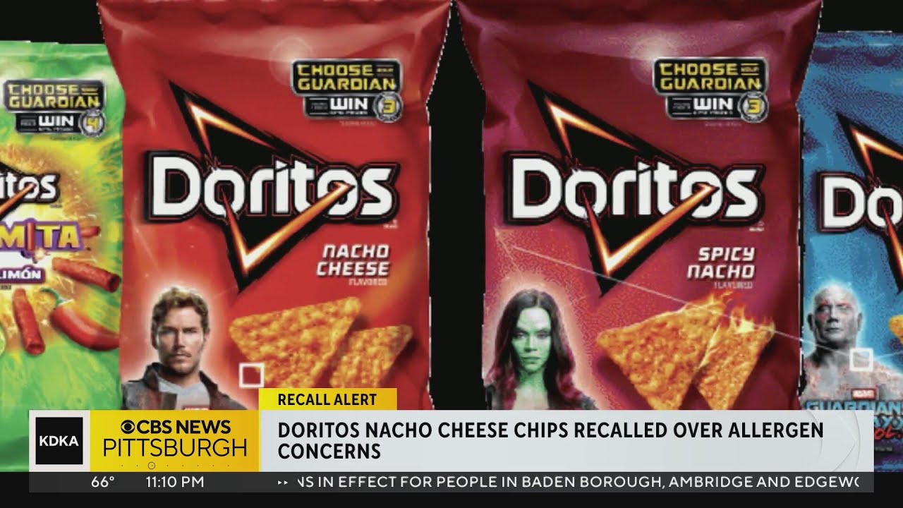 Doritos sold in Pa. recalled over allergen concerns YouTube