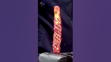 Damascus Knife Making Process by Korean Handmade Knife Master #allprocessofworld