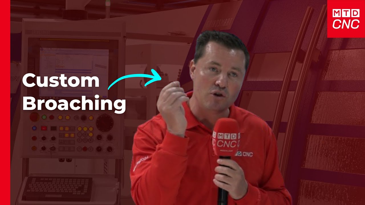 Custom broaching at a cost-effective rate! - YouTube