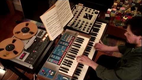 Bach Two-Part Invention No. 1 - EMS Synthi - Moog Source