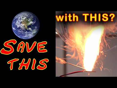 Sodium Flamethrower to combat global warming!