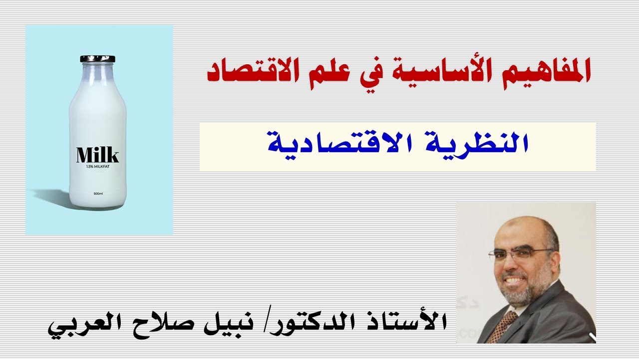 النظرية الاقتصادية