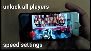NEW TEKKEN TAG SPEED  SETTING