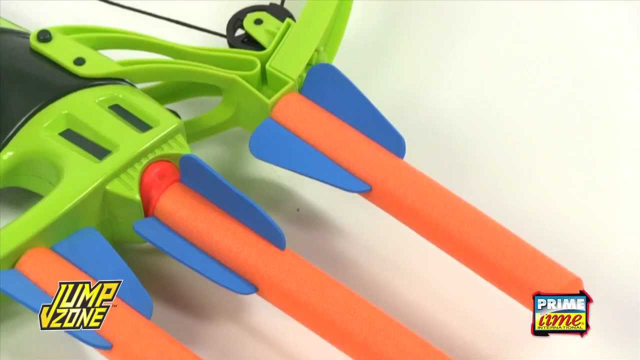 Cross Bow and Compound Bow Foam Dart Shooters in Prime Time Toys "Jump