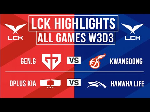 LCK Highlights ALL GAMES Week 3 Day 3 | LCK Spring 2024