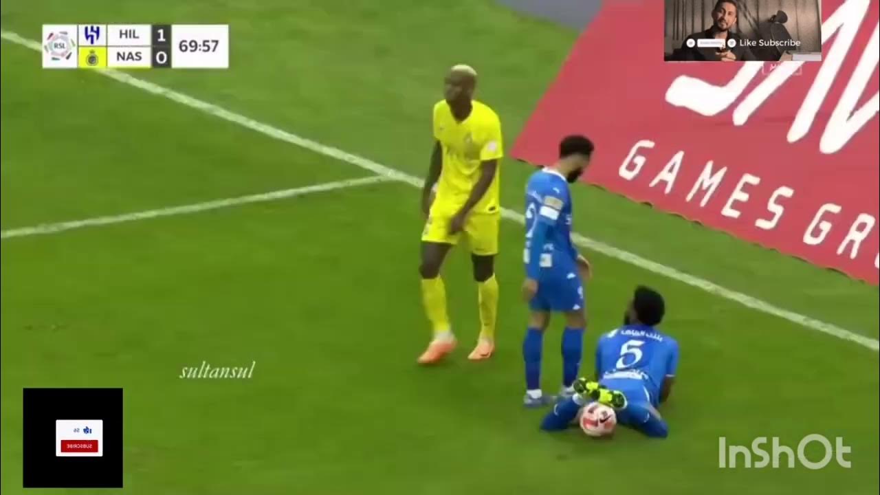 ملخص مباراة الهلال والنصر - YouTube