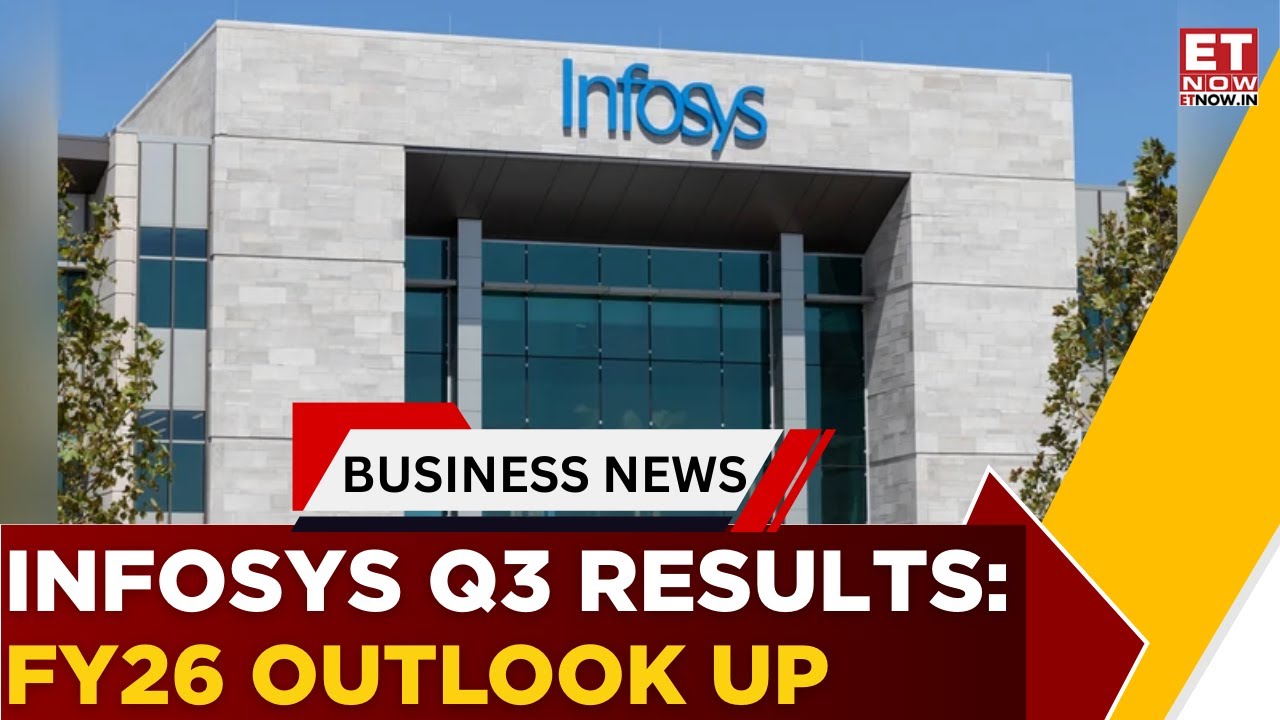 Infosys Reports Its Q3 Earnings; Raises FY26 Outlook To 3-3.5% | Mgmt Discusses The Number | ET Now
