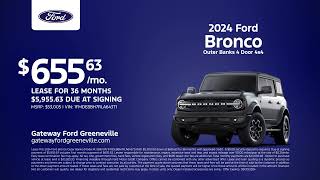 Ford Bronco 08/26/2024 4230700