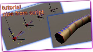 unity tutorial - creating a pipe mesh from script with waypoints