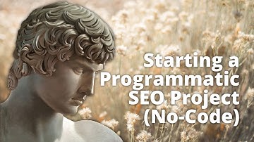 Starting an Actual Programmatic SEO Project (Live in 24 Hours)
