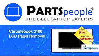 Dell Chromebook 3100 (P29T001) LCD Panel How-To Video Tutorial