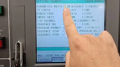 CNC Fanuc Resetting home position After switching batteries