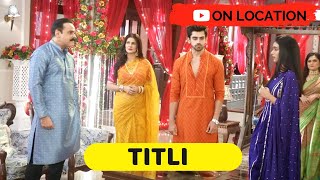 Titli On Location| Kya Garv Titli ko ghar chod kar jane se rok payega? Avinash Mishra & Neha Solanki