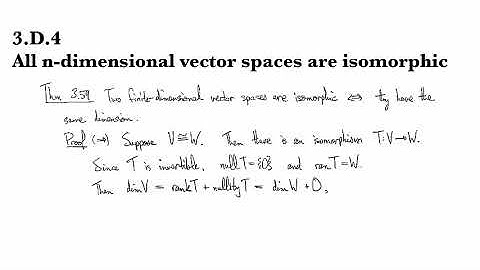 3.D.4 All n-dimensional vector spaces are isomorphic