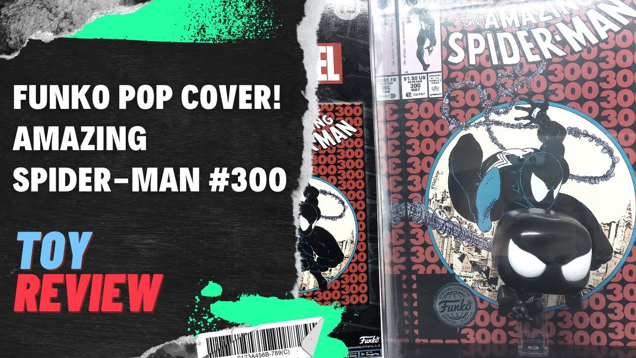 Funko Pop Cover! Marvel Amazing Spider-Man #300 - Toy Review